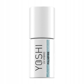 Yoshi Heartcore 197 Pulsefire Neonowy turkusowy lakier hybrydowy z efektem flash i cat eye 6ml