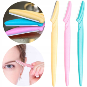 Zestaw 3 maszynek do brwi Eyebrow Razor precyzyjne golenie i dermaplaning