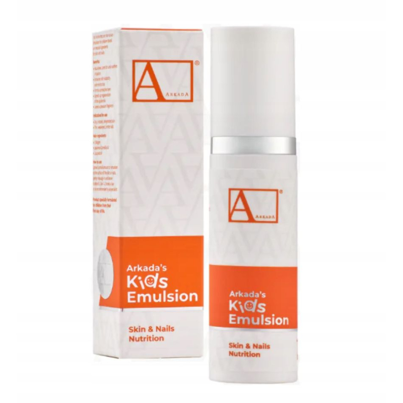 Arkada Kids Emulsion Krem dla dzieci od 1 dnia życia do ciała i paznokci 15ml Arkada Kids Emulsion Krem dla dzieci od 1 dnia życia do ciała i paznokci 15ml