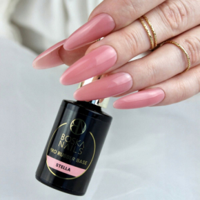 Boska Nails Pro Rubber Base Stella Baza kauczukowa w kolorze cover pink 10ml