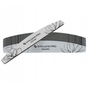 Staleks Pilnik do paznokci mineralny łódka półksiężyc gradacja 150/240 10 sztuk