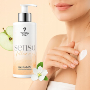 Victoria Vynn Senso Follow Me 250ml Nawilżająco - odżywczy krem do pielęgnacji dłoni i ciała perfumeryjny szyprowo – kwiatowy aromat