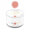 Yoshi Fiber Pro No4 15ml Pastelowy różowy samopoziomujący żel budujący do paznokci bez TPO - 2