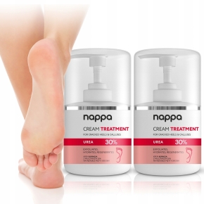 Silcare Zestaw do pielęgnacji stóp 2x krem z mocznikiem 30% Nappa Smooth Comfort 250ml