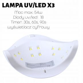 Zestaw do hybryd: 9x Claresa + lampa + baza + lakiery hybrydowe (kolory do wyboru)
