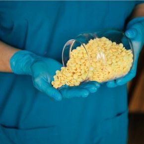 Zestaw do depilacji bezpaskowej wosk 1kg twardy ItalWax Podgrzewacz wosk puszka 400ml talk szpatułki