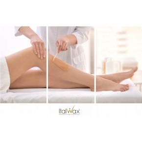 Zestaw do depilacji bezpaskowej ProWax Biała Czekolada ItalWax + preparat po depilacji