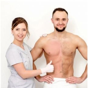 Zestaw do depilacji woskiem twardym dla mężczyzn z podgrzewaczem + 2 żele
