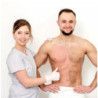 Zestaw do depilacji woskiem twardym dla mężczyzn z podgrzewaczem + 2 żele - 6