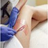 Zestaw uzupełniający do depilacji woskiem w dropsach - żel szpatułki talk wosk 500g - 2