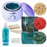 Zestaw do depilacji woskiem w dropsach AlleWax Azulen 500g - 1