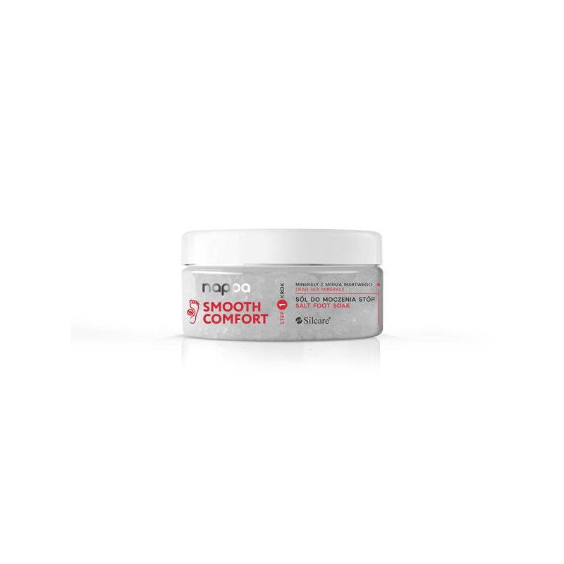 Silcare Nappa Smooth Comfort sól do moczenia stóp minerały z Morza Martwego 300g