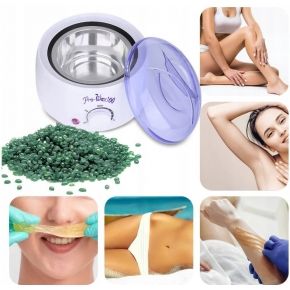 Zestaw do depilacji wosk twardy 500g podgrzewacz (kolor do wyboru)
