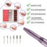 Activ Mobilna frezarka do paznokci Mini Pro203 metalowa do manicure pedicure pink różowa - 3