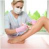 Zestaw do depilacji woskiem podgrzewacz 5x wosk w rolce ItalWax AROMA paski talk - 7
