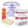 Depilacji Italwax Podgrzewacz 100w Wosk Flex 400ml Malina Rasberry - 1