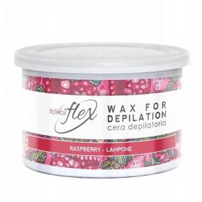 Depilacji Italwax Podgrzewacz 100w Wosk Flex 400ml Malina Rasberry