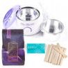 ZESTAW Depilacja Podgrzewacz Wosk Italwax 1kg PLUM - 1