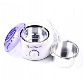ZESTAW Depilacja Podgrzewacz Wosk Italwax 1kg PLUM