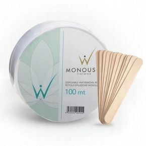 Zestaw do depilacji woskiem w puszce flex aqua wine PODGRZEWACZ 100 żele paski szpatułki