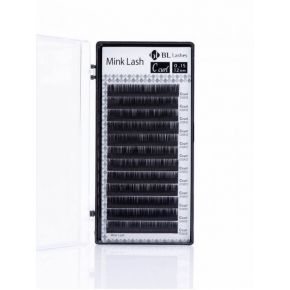 BL Lashes Rzęsy Mink Czarne 12 pasków skręt C 0,20mm 11mm