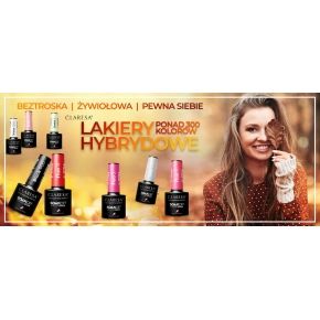 Zestaw do hybryd lampa UV/LED 48W  3x lakier hybrydowy Claresa kolory do wyboru  preparaty  akcesoria