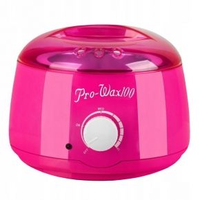 Zestaw do depilacji ItalWax  podgrzewacz różowy 100W  wosk twardy 05 kg Rose  lotion  szpatułki  talk