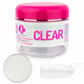 Zestaw do przedłużania i wzmacniania paznokci akrylem proszek akryl clear 30g liquid 100ml primer cleaner pędz