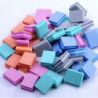 Mini polerka kostka mała 100/180 do paznokci pedicure różne kolory - 3