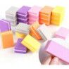 Mini polerka kostka mała 100/180 do paznokci pedicure różne kolory - 7