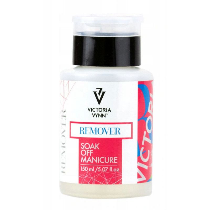 Victoria Vynn Remover Soak Off Manicure 150ml do usuwania stylizacji utwardzalnych światłem Victoria Vynn Remover Soak Off Manicure 150ml do usuwania stylizacji utwardzalnych światłem