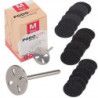 Dysk tarcza do pedicure Pododisk zestaw trzpień z dyskiem  nakładki tarcze wymienne M 20mm - 2