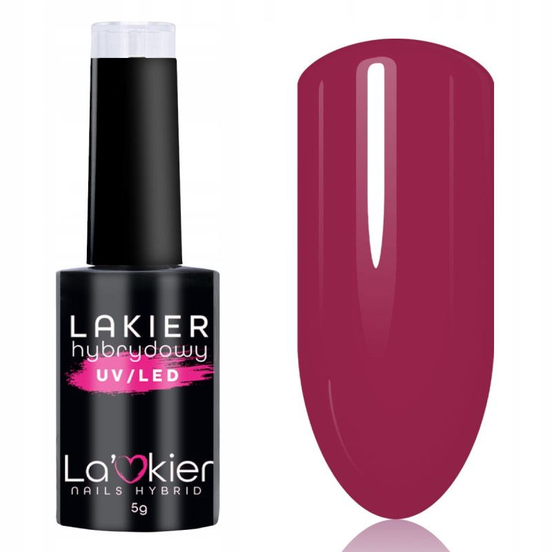 LaKier Valentines Love Collection 385/1 kolorowy lakier hybrydowy do paznokci 5g LaKier Valentines Love Collection 385/1 kolorowy lakier hybrydowy do paznokci 5g