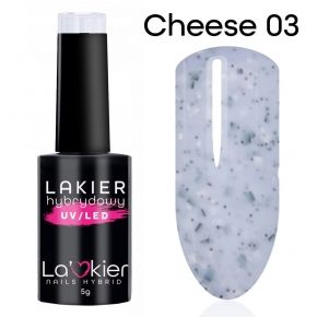Lakier Cheese 03 kolorowy lakier hybrydowy do paznokci 5g