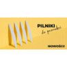10x Molly Lac Pilnik drewniany do paznokci slim łódka półksiężyc 180/180 eko różowy - 6