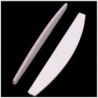 10x pilnik do paznokci łódka półksiężyc biały gradacja 180/240 standard - 4