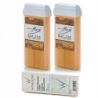 21 Zestaw ItalWax do depilacji 2x wosk w rolce Amber Flex  paski - 1