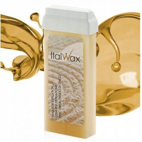 21 Zestaw ItalWax do depilacji 2x wosk w rolce Zinc Oxide paski