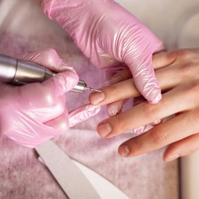 4 2 Zestaw frezów Sunone do manicure frez diamentowy walec stożek szpic kulka