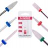 42 Zestaw frezów Sunone do manicure frez ceramiczny stożek walec kulka szczelinowy - 1