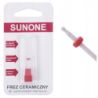 42 Zestaw frezów Sunone do manicure frez ceramiczny stożek walec kulka szczelinowy - 2