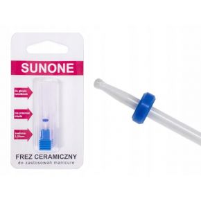 42 Zestaw frezów Sunone do manicure frez ceramiczny stożek walec kulka szczelinowy