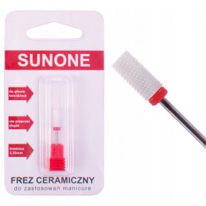 42 Zestaw frezów Sunone do manicure frez ceramiczny stożek walec kulka szczelinowy