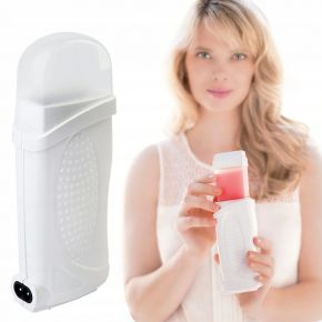 Depilacja zestaw 2x wosk elastyczny ItalWax Oud Flex podgrzewacz paski do grubych i mocnych włosów