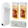 Depilacja zestaw 2x wosk ItalWax Honey Flex podgrzewacz paski - 3