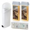 Depilacja zestaw 2x wosk ItalWax Natural Flex podgrzewacz paski - 3