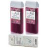Depilacja zestaw 2x wosk ItalWax Raspberry Flex plus gratis paski - 1