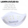 Mega zestaw do hybryd mocna lampa UV/LED  10x lakier Claresa kolory do wyboru  preparaty  akcesoria - 4