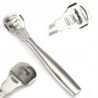 Omega srebrna metalowa do stóp ścinak skrobak do pięt pedicure - 4