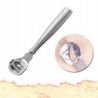 Omega srebrna metalowa do stóp ścinak skrobak do pięt pedicure - 5